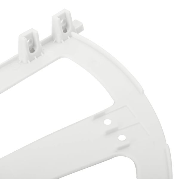 Skabshængsler til garderobe - SDA08-W - 2-pak - Til skoskab - Plast - 23×25 cm - Hvid