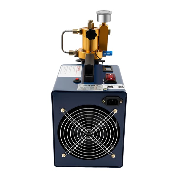 PCP-luftkompressor - Højtryks luftpumpe - 1800 W - 80 L - 2800 omdr./min - Kobberviklet motor - Elektrisk - Blå