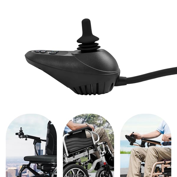 ML2P+ Adapterkabel - Til Joystick-Controller Til El-Kørestol/Mobilitetsscooter - 24V DC - 360° - Reservedel - Til Børstet Motor