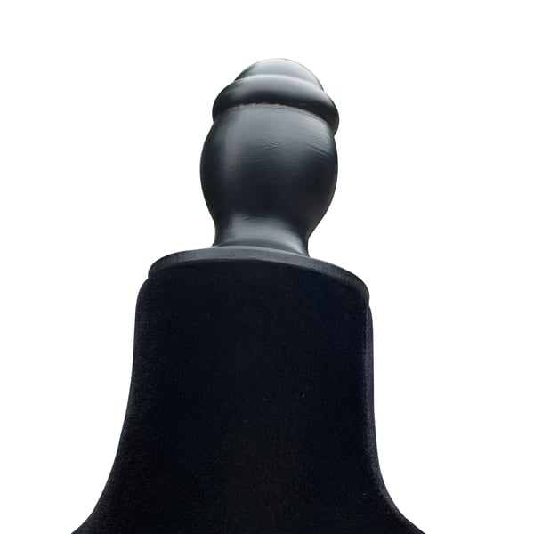 Provdocka Skräddarbyst - Överkroppsmannekäng Dam - Justerbar Höjd 130–168 cm - Skumkropp - Trästativ - Svart