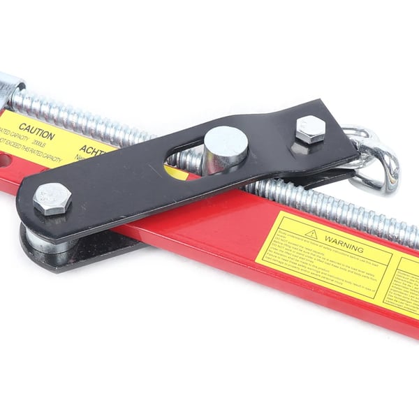 Motorlastudligner - Balancestang til motorhejs - 900 kg Kapacitet - Justerbar Med Håndsving - Stålplade - 45×26,5×28,5 cm
