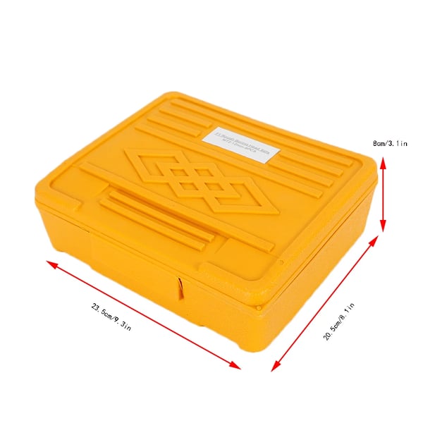 Borehoved & Borestangssæt - MT2-M10 F1-12 - Hoved 50 mm - Stænger 9 x 12 mm - Sæt 12 dele
