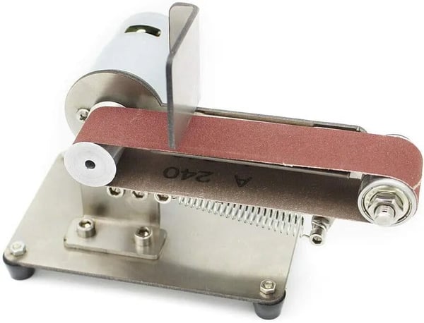 Båndsliber - Bordmodel - 1900 W - 6500 rpm - 52 cc - Aluminium-kobberlegering - 20,95 kg - Sort Båndsliber - Bordmodel - 1900 W - 6500 rpm - 52 cc - Aluminium-kobberlegering - 20,95 kg - Sort