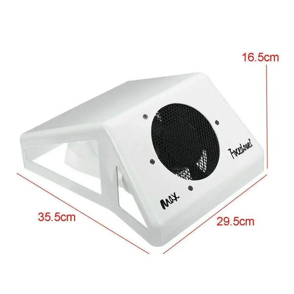Neglestøvsuger - Bordmodel - 80W - 220V - Til Manicure & Neglesalon - Uden UV/LED