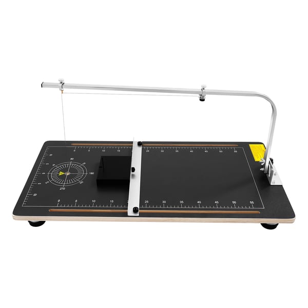 Hotwire skumskærer - Skærebord - Bord 38×78 cm - Temperatur 50–300 °C - Skærebredde 55 cm - Skærehøjde 20 cm - 24 W - EU-stik