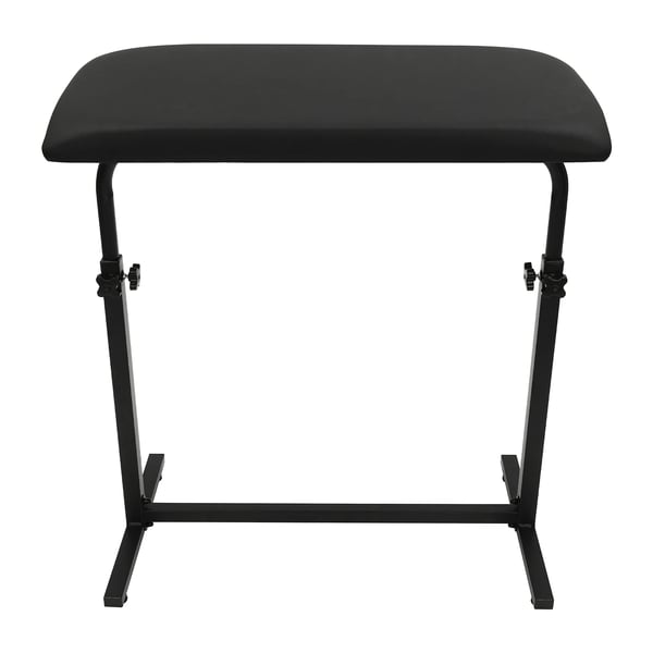 Tatoveringsarmstøtte - Stativ - Ekstra stor 73×40 cm pude - Roterbar 340° - Højdejusterbar 67–100 cm - Maks 80 kg - Stabil konstruktion - Sort