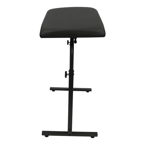 Tatoveringsarmstøtte - Stativ - Ekstra stor 73×40 cm pude - Roterbar 340° - Højdejusterbar 67–100 cm - Maks 80 kg - Stabil konstruktion - Sort