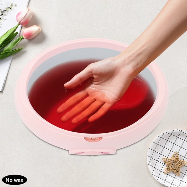 Paraffinbad - Vaxmaskin för händer och fötter - 4,6 L stor kapacitet - För torr hud - Hem & salong - Nätdriven - ABS & aluminium - Rosa