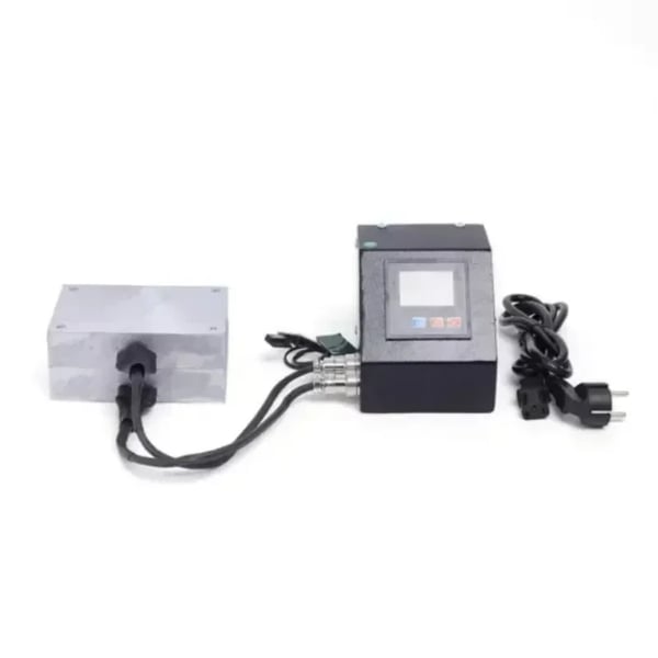 Rosinpresser - Varmepresse - 1200 W - Dobbelte Varmeplader - 220 V/50 Hz - EU-Stik - Timer 0–999 s - Metalkonstruktion - Sort