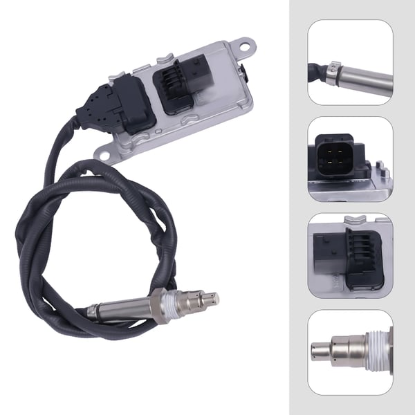 NOx-sensor 24 V - 5WK96661D / SNS061D / 206245 - Magnetisk induktion - Til tunge lastbiler - Sølv