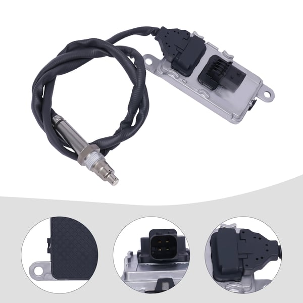 NOx-sensor 24 V - 5WK96661D / SNS061D / 206245 - Magnetisk induktion - Til tunge lastbiler - Sølv