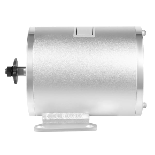 Børsteløst motorkit 3 kW - Elmotor med controller - 3 hastigheder - Ren kobbermotor - Til elscooter, motorcykel, gokart - Sølv