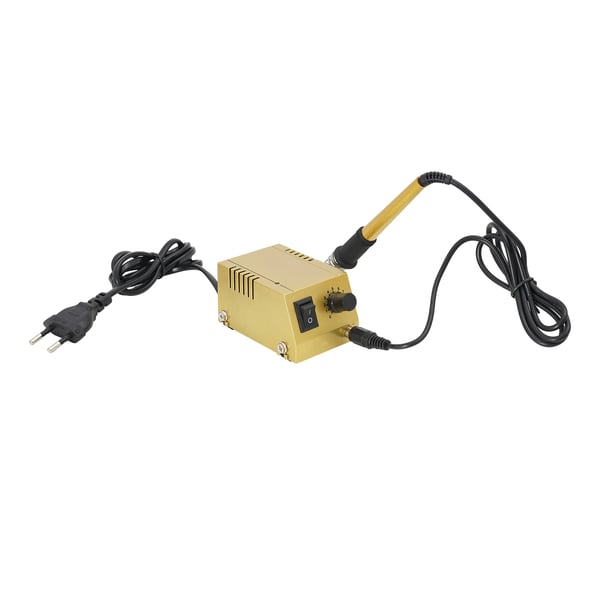 Mini loddestation - Sæt med loddekolbe - 10 trin - 50–450°C justerbar - 1–18 W - 220–240 V 50–60 Hz - 12 V driftspænding