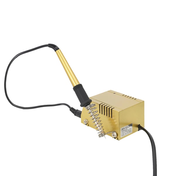 Mini loddestation - Sæt med loddekolbe - 10 trin - 50–450°C justerbar - 1–18 W - 220–240 V 50–60 Hz - 12 V driftspænding