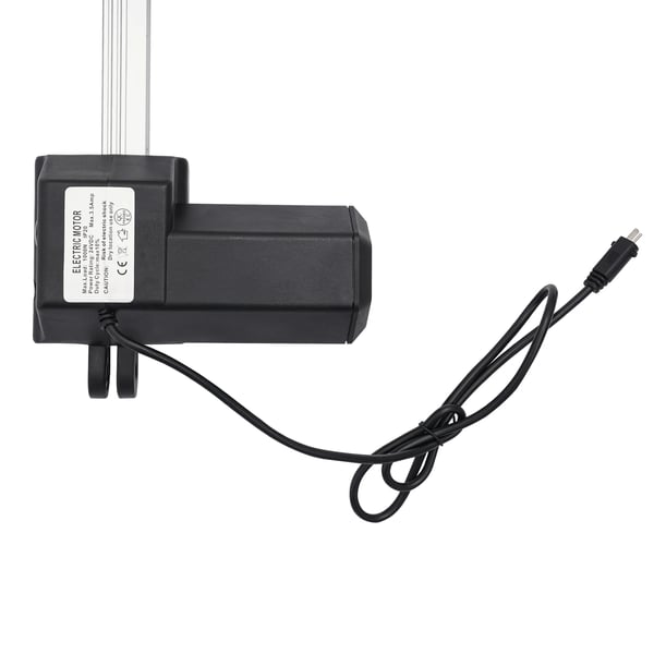 Motoriseret TV-lift - Justerbart bordstativ - 220 V - Fjernbetjening - Højdejusterbar - Til 66–145 cm TV - Metal - Sort