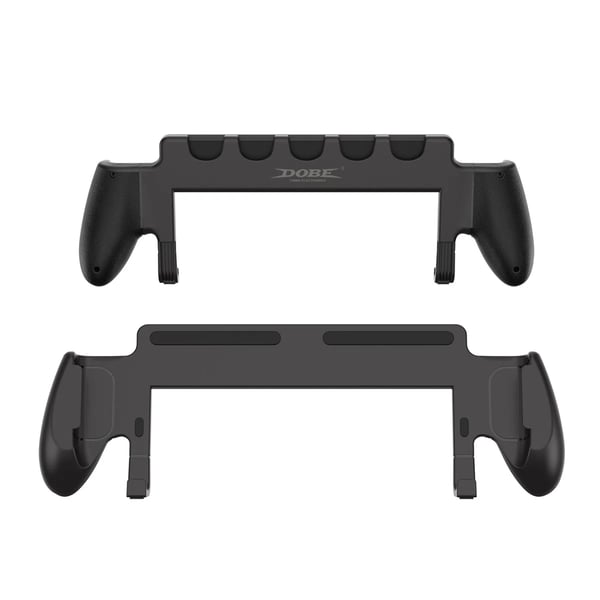 Greb til Switch 2 - TNS-3179 Håndgreb - Ergonomisk Design - 5 Spilkortpladser - Indbygget Opbevaring - Bærbar - Sort