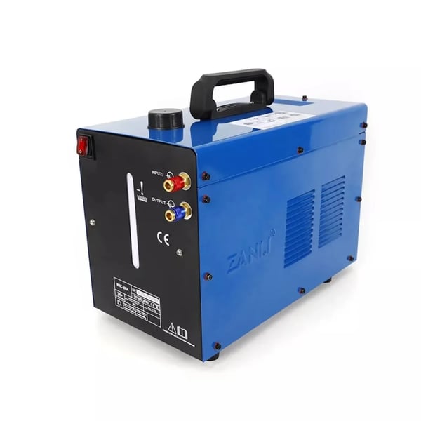 Svejseskøler - Vandkøler til DC TIG-brændere/plasmaskærere - 10 l Tank - 220 V Enfase - Blå