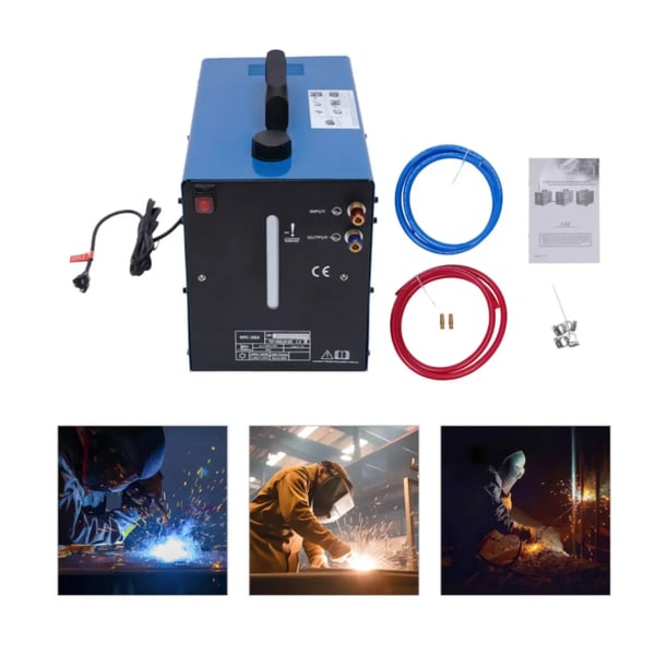 Svejseskøler - Vandkøler til DC TIG-brændere/plasmaskærere - 10 l Tank - 220 V Enfase - Blå