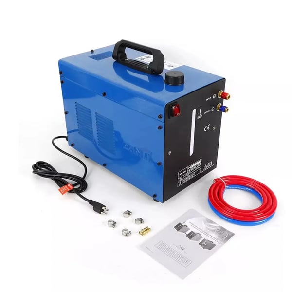 Svejseskøler - Vandkøler til DC TIG-brændere/plasmaskærere - 10 l Tank - 220 V Enfase - Blå