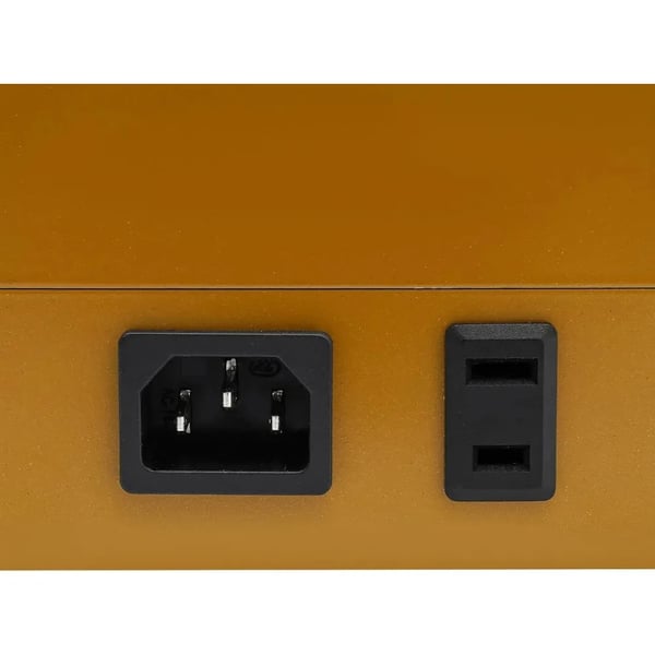 PCP elektrisk kompressor - Boosterpumpe - 300 bar - 220V EU-stik - 0–6,8 L - Til paintball/dykflasker - Gul