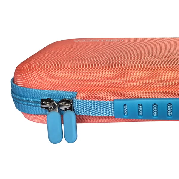 GP-378 - Switch 2 bæretaske/etui - Stødsikker - Flere kortlommer - Dobbelt lynlås - Skridsikker - Bærbar - Orange