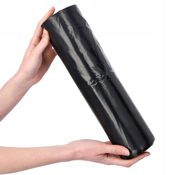 Avfallspåsar - Sopsäckar - 240 l - Starka - För Sopsortering - 10 st