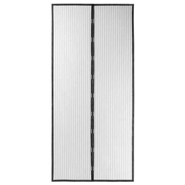 Myggenet/Insektnet til altandør - Enkeltdør - Magnetlukning - 100% Polyester - 210 x 100 cm