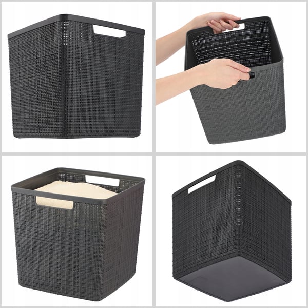 Opbevaringskurv - Organizer - 17 l Kapacitet - Plast