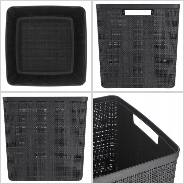 Opbevaringskurv - Organizer - 17 l Kapacitet - Plast