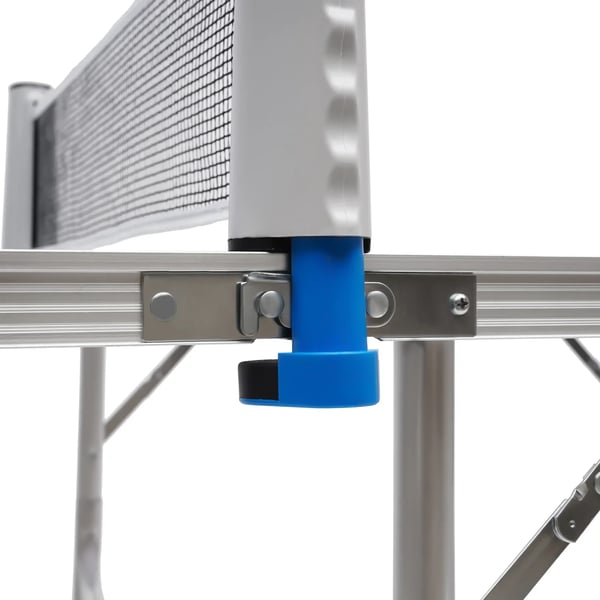 Bordtennisbord / Pingpongbord - Sammenklappeligt indendørs - 152×76×76 cm - MDF + aluminium - 2 bat, 3 bolde, net - Sammenfoldet 76×76×7 cm