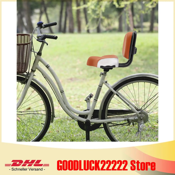 Sadel til trehjulet cykel og almindelig cykel - Universalsadel - Ergonomisk komfort - Forborede monteringshuller - Robust og holdbar - Til elcykel