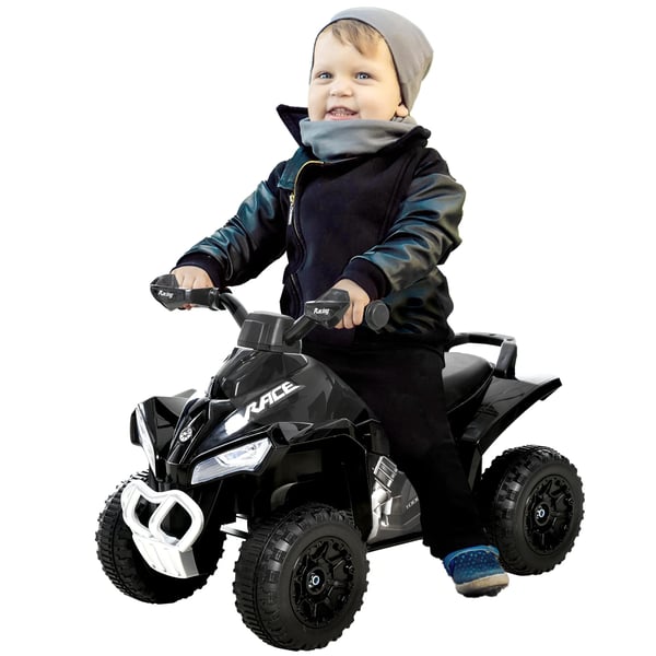 Balanscykel för barn - Gåfordon - 2 hjul - Icke-elektrisk - PP & metall - 67,5×38×44 cm - Från 18 månader - Svart