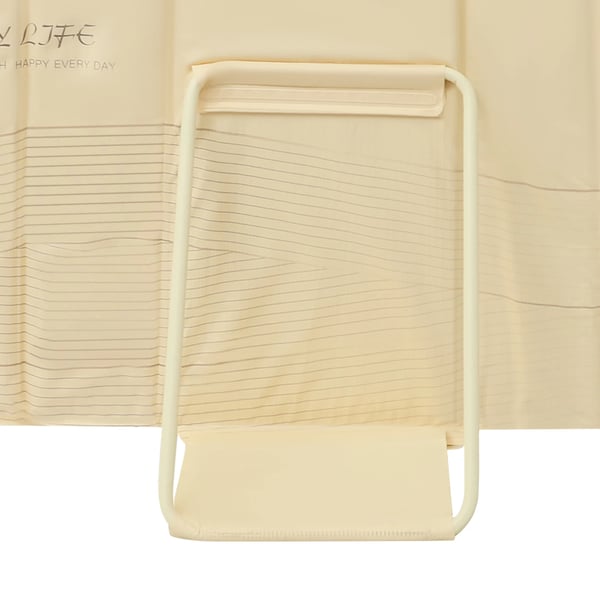 Sammenklappeligt badekar - Bærbar badebalje - 150×55×50 cm - PVC - Til isbad, hjem og SPA - Gul