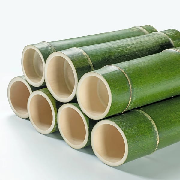 Bambus stumtjener - Gulvstående knagerække - 9 Kroge - 3 Hylder - Robust Design - Nem Samling