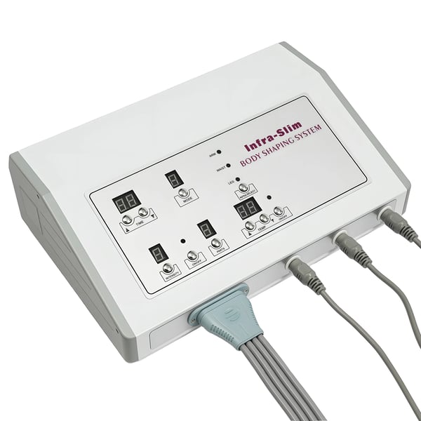 Pressoterapi Lufttryksdragt - Varmemassageapparat - 400 W - 7 Niveauer Justerbart Tryk - Temperatur 35–80 °C - Netdrevet - Til Hjem & Salon - Lilla