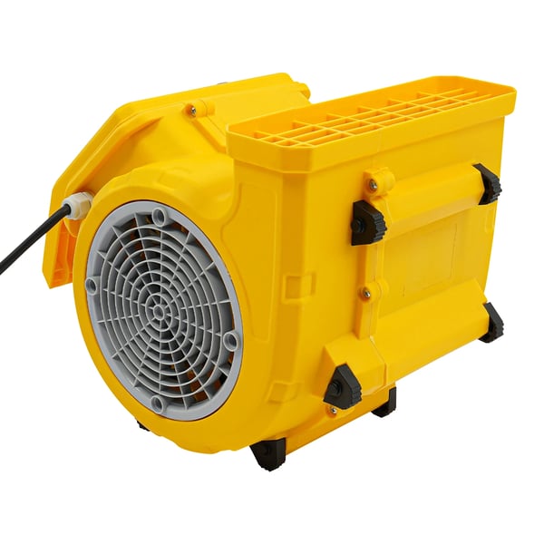 Kannettava kuivauspuhallin - Lattia- ja mattokuivain - 250 W - 3 Nopeutta - Ajastin - 220 V EU-pistoke - Keltainen