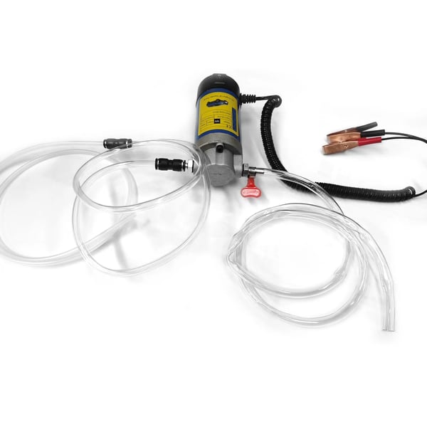 Olieskiftepumpe - Elektrisk olieudtrækker - Gearpumpe - Til bil, motorcykel, båd - CN-stik - Standard