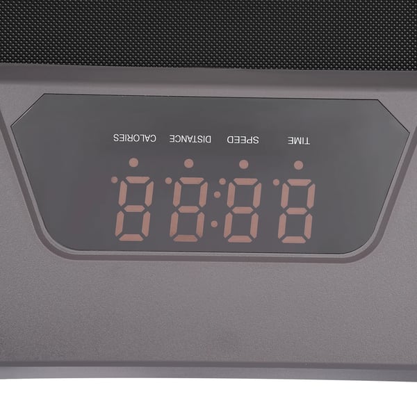 Løbebånd til Hjemmet - Walking Pad Skrivebordsløbebånd - 0,75 HP - 1–6 km/t - Justerbar Hældning - Løbeflade 50–80 cm - Støjsvag - Grå