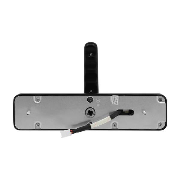 Smart Dørlås - Elektronisk Lås - Fingeraftryk - Tuya WiFi - Nøglefri - Batteridrift - Aluminiumlegering - Sort