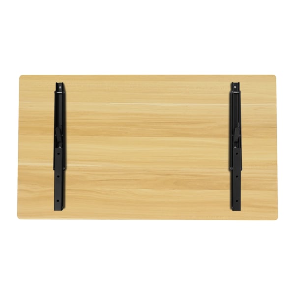 Væghængt foldbart arbejdsbord - Vægbord - 250 kg bæreevne - 81×45,5×25 cm - 8 kg - Til soveværelse, kontor, café