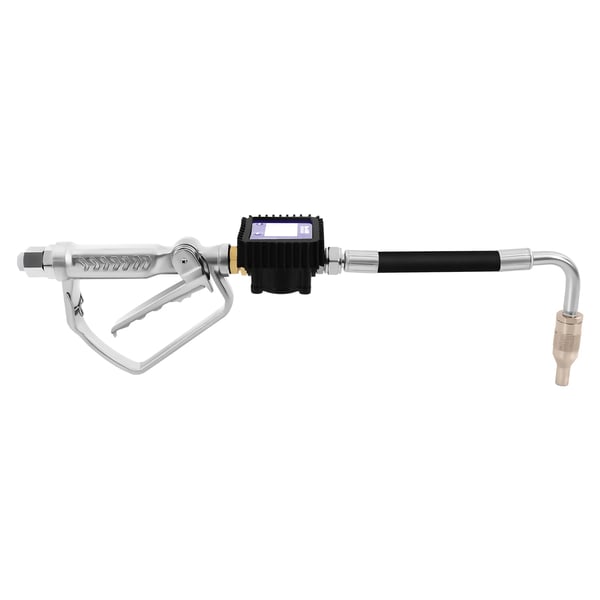 Elektronisk oliedispenser - Oliepistol med digital måler - Tryk 45 Bar - LCD med 5 cifre - Nøjagtighed ±0,3 % - Auto-stop - Til motorolie
