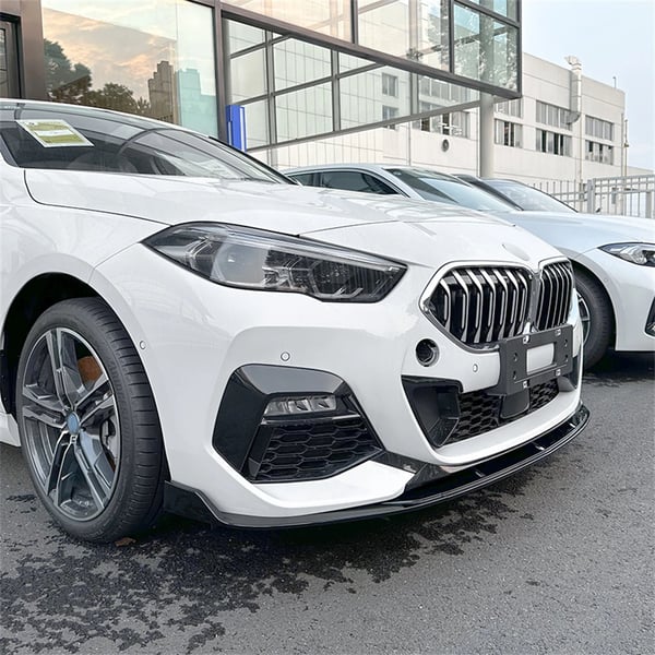 Frontspoiler Kofangerlæbe - Splitter Spoiler Diffuser - Til BMW 2-serie F44 2020–2023+ - M Sport 218i 220i - Sort