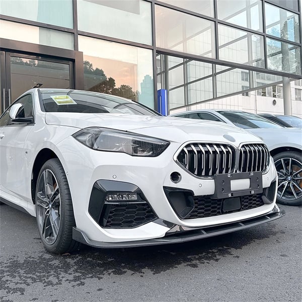 Frontspoiler Kofangerlæbe - Splitter Spoiler Diffuser - Til BMW 2-serie F44 2020–2023+ - M Sport 218i 220i - Sort