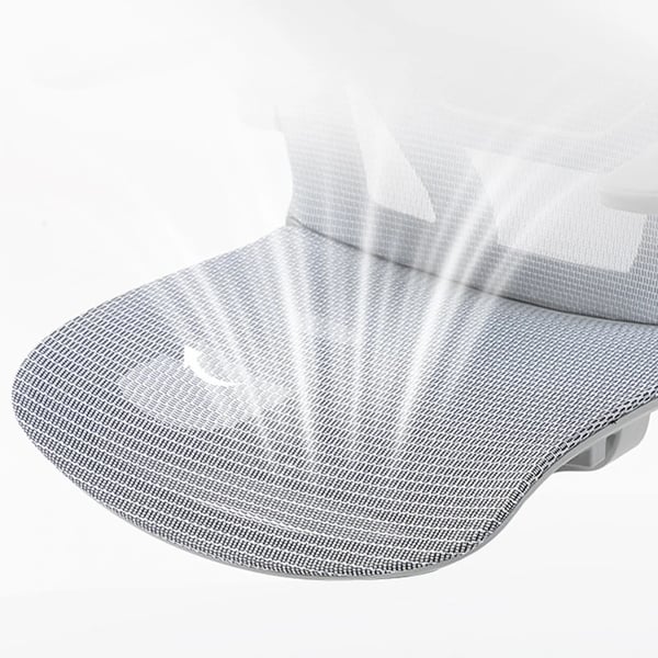 Ergonomisk mesh gamingstol - Kontorstol - 3D justerbare armlæn - 110° vippefunktion - Åndbar høj ryg - Mørkegrå