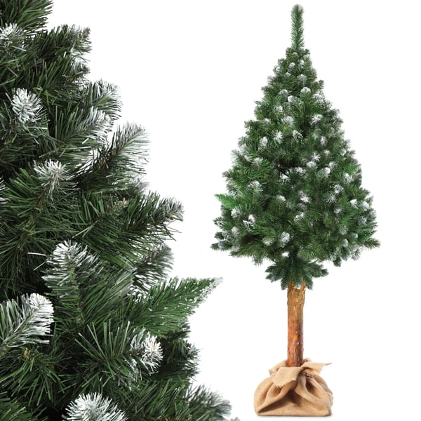 Juletræ - Kunstigt - 180 cm - Naturtro - Tæt - Stabil Fod - CE-mærket