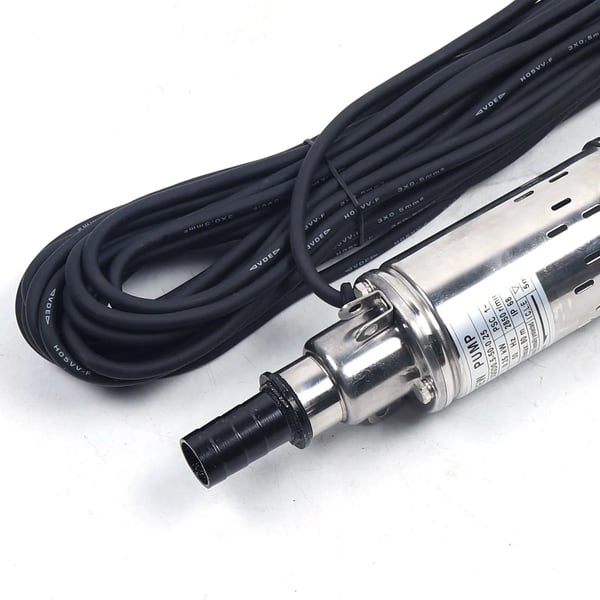 Djupbrunnspump - Nedsänkbar skruvpump - 250 W - 7,6 cm - 220 V - EU-kontakt