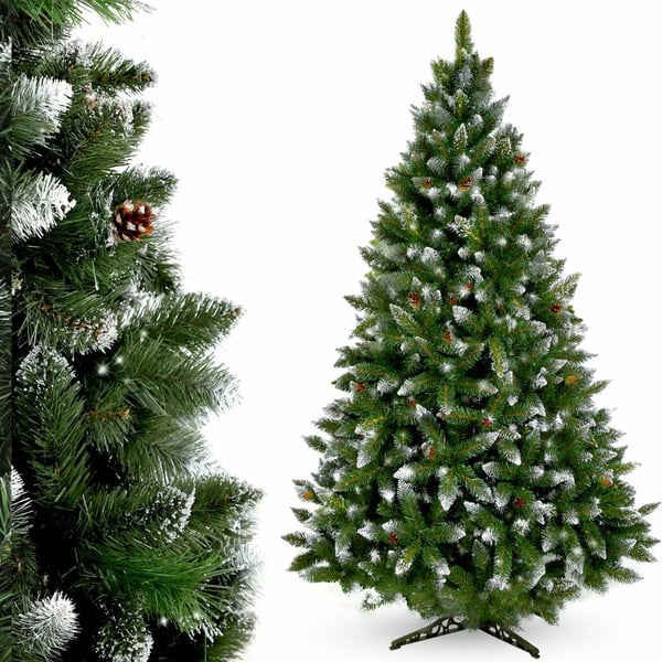 Kunstigt juletræ - Juletræ - Plastjuletræ - Realistisk Udseende - CE-godkendt - Uden Belysning - Ikke-elektrisk