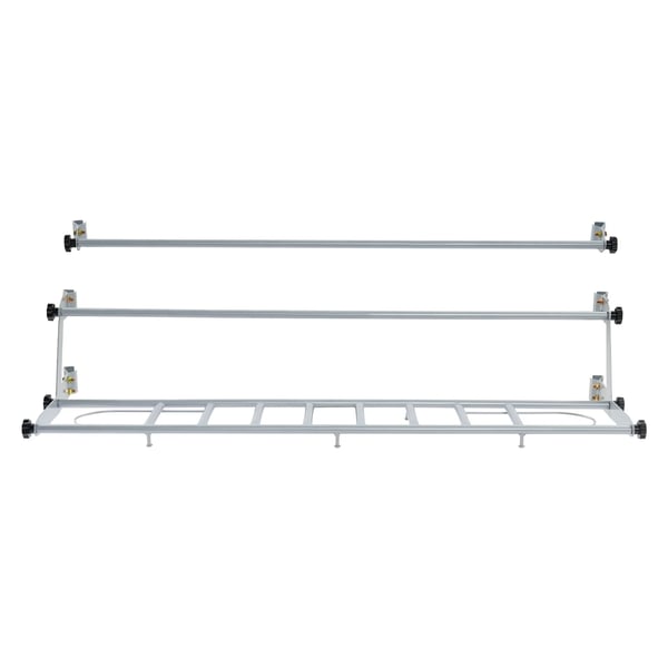 Bil bagagerumsorganizer - Metalhylde 120 cm - Bagageholder - Bagagerumsopbevaring - Direkte udskiftning - Sølv
