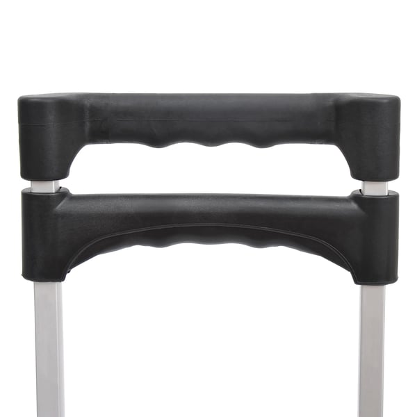 Säckkärra - Hopfällbar i aluminium - 70 kg lastkapacitet - 2 hjul - Teleskophandtag - 41x38,5x100 cm - Grå
