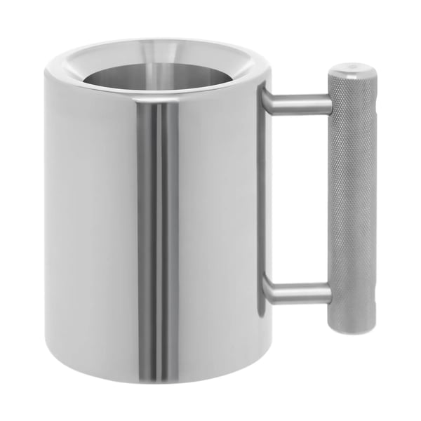 Hantel kaffekop & vandflaske - Rustfrit stål - Fitness & sport - Genanvendelig - Op til 500 ml - Kun håndvask